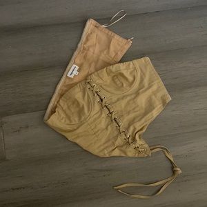 Superdown corset small tube top